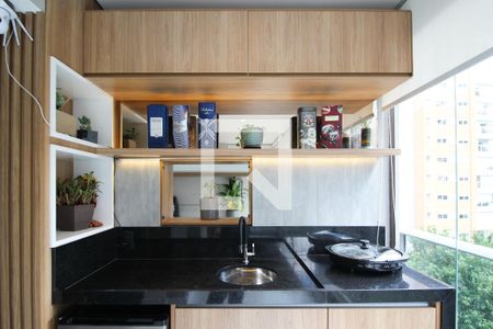 Varanda de apartamento à venda com 1 quarto, 71m² em Moema, São Paulo