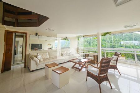 Sala de apartamento para alugar com 3 quartos, 135m² em Centro, Guarujá