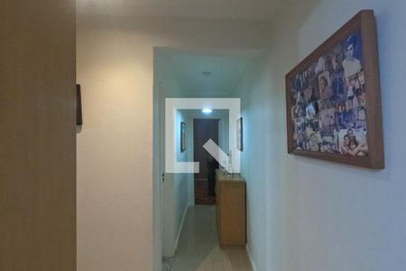 Corredor para os Quartos de apartamento para alugar com 2 quartos, 78m² em Boqueirão, Santos