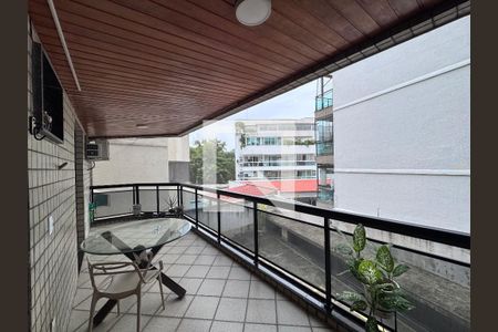 Varanda de apartamento para alugar com 3 quartos, 119m² em Recreio dos Bandeirantes, Rio de Janeiro