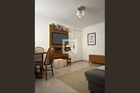 Sala de apartamento à venda com 2 quartos, 55m² em Jardim Alvorada, Santo André