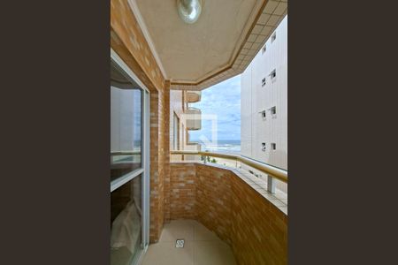 Sacada  de apartamento para alugar com 1 quarto, 38m² em Vila Tupi, Praia Grande