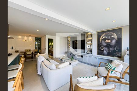 Sala de apartamento à venda com 2 quartos, 90m² em Olímpico, São Caetano do Sul