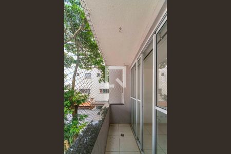 Varanda da Sala de apartamento para alugar com 3 quartos, 197m² em Vila Scarpelli, Santo André