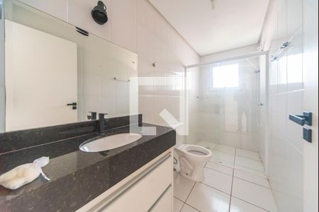 Banheiro de apartamento para alugar com 3 quartos, 197m² em Vila Scarpelli, Santo André