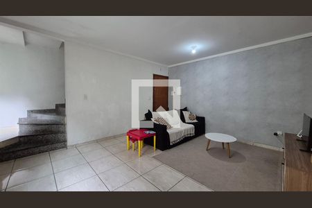Sala de apartamento à venda com 2 quartos, 100m² em Vila Guarará, Santo André
