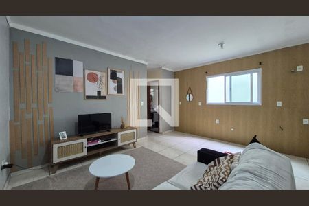 Sala de apartamento à venda com 2 quartos, 100m² em Vila Guarará, Santo André