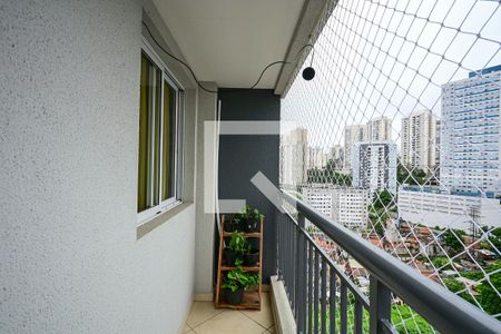 Varanda da Sala de apartamento à venda com 3 quartos, 66m² em Vila Andrade, São Paulo