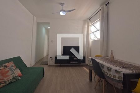 Sala/Quarto de kitnet/studio para alugar com 1 quarto, 45m² em Gonzaga, Santos