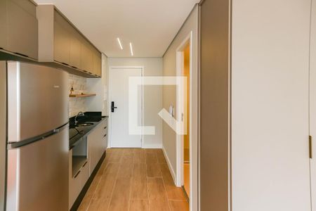 Studio - Quarto e Cozinha de kitnet/studio para alugar com 1 quarto, 25m² em Butantã, São Paulo