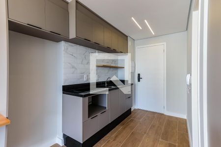 Studio - Quarto e Cozinha de apartamento para alugar com 1 quarto, 25m² em Butantã, São Paulo