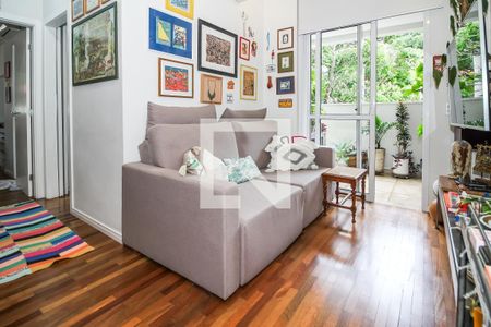 Sala de apartamento à venda com 2 quartos, 104m² em Vila Romana, São Paulo