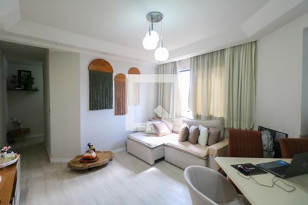 Sala de apartamento à venda com 3 quartos, 70m² em Vila Diadema, Diadema