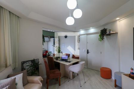 Sala de apartamento à venda com 3 quartos, 70m² em Vila Diadema, Diadema