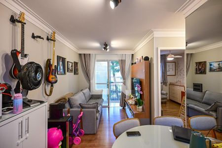 Sala de apartamento à venda com 2 quartos, 50m² em Jardim Monte Kemel, São Paulo