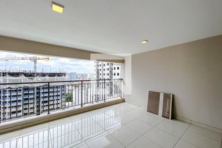 Varanda da Sala de apartamento para alugar com 3 quartos, 126m² em Brás, São Paulo