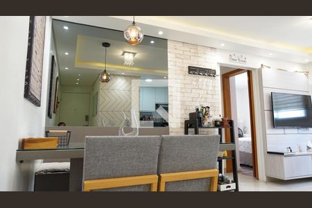Sala de Jantar de apartamento à venda com 2 quartos, 48m² em Vila Bremen, Guarulhos
