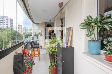 Varanda gourmet de apartamento à venda com 3 quartos, 171m² em Vila Romana, São Paulo