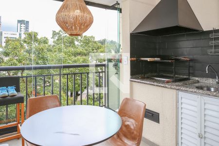 Varanda da Sala de apartamento à venda com 3 quartos, 171m² em Vila Romana, São Paulo