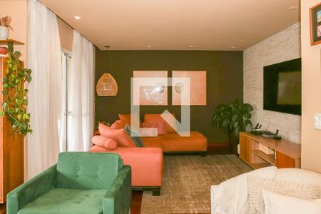 Sala de apartamento à venda com 3 quartos, 171m² em Vila Romana, São Paulo