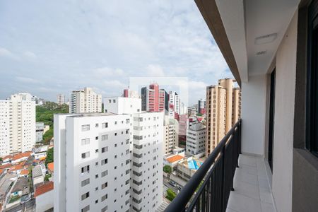 Varanda de apartamento à venda com 1 quarto, 28m² em Vila Monte Alegre, São Paulo