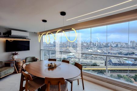 Varanda da Sala de apartamento à venda com 3 quartos, 142m² em Ipiranga, São Paulo