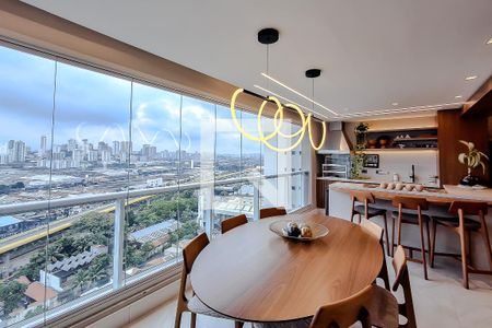 Varanda da Sala de apartamento à venda com 3 quartos, 142m² em Ipiranga, São Paulo