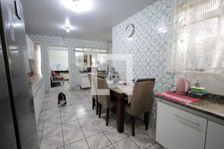 Cozinha de casa à venda com 3 quartos, 118m² em Vila Alto de Santo Andre, Santo André