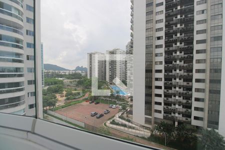 Sala - Varanda de apartamento para alugar com 3 quartos, 117m² em Barra Olímpica, Rio de Janeiro