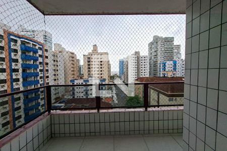 Varanda da sala de apartamento para alugar com 3 quartos, 188m² em Vila Tupi, Praia Grande