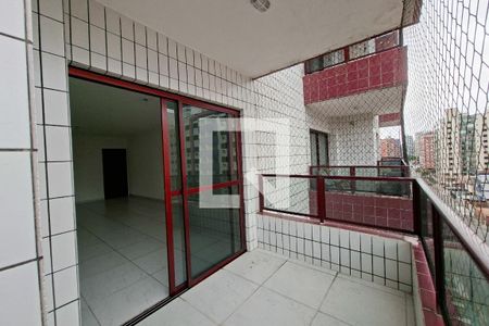 Varanda sala de apartamento para alugar com 3 quartos, 188m² em Vila Tupi, Praia Grande