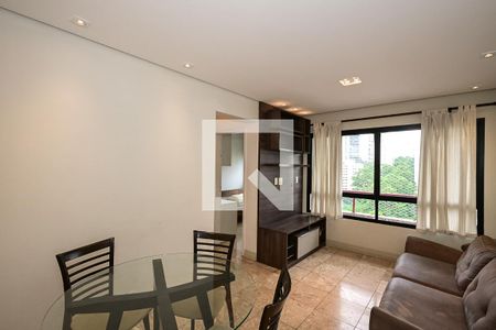 Sala de apartamento para alugar com 2 quartos, 60m² em Morumbi, São Paulo