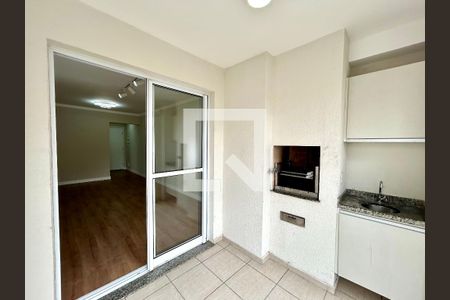 Varanda da Sala de apartamento para alugar com 3 quartos, 75m² em Vila Augusta, Guarulhos