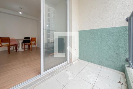 Varanda da Sala de apartamento para alugar com 2 quartos, 50m² em Liberdade, São Paulo