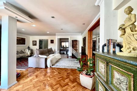 Sala  de apartamento para alugar com 3 quartos, 170m² em Copacabana, Rio de Janeiro