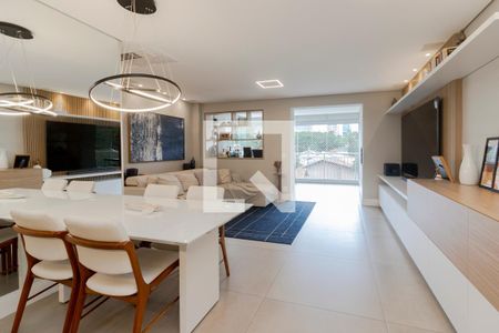 Sala de apartamento à venda com 2 quartos, 89m² em Brooklin, São Paulo