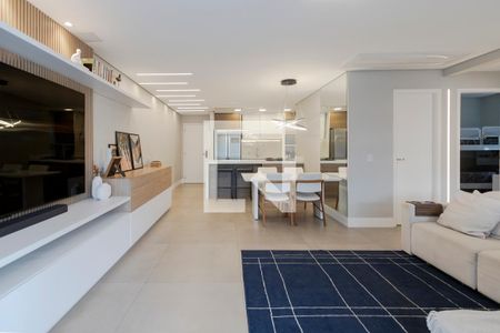 Sala de apartamento à venda com 2 quartos, 89m² em Brooklin, São Paulo