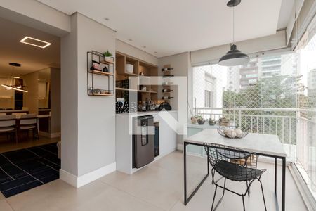 Varanda de apartamento à venda com 2 quartos, 89m² em Brooklin, São Paulo