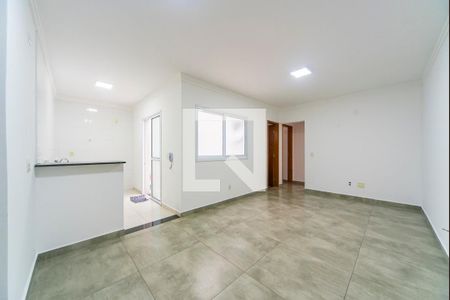 Sala de apartamento para alugar com 2 quartos, 70m² em Vila Valparaíso, Santo André