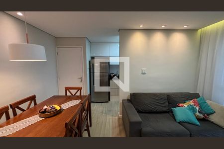 Sala - Sala de Jantar de apartamento à venda com 2 quartos, 49m² em Vila Valparaíso, Santo André