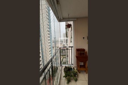 Sala - Sala de Jantar Varanda de apartamento à venda com 2 quartos, 49m² em Vila Valparaíso, Santo André