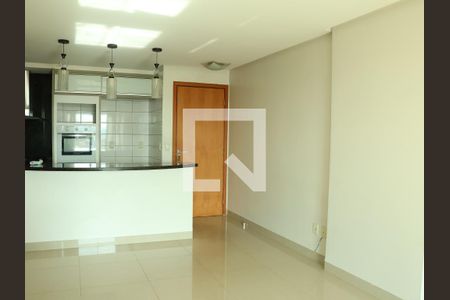 Sala e Cozinha de apartamento para alugar com 3 quartos, 93m² em Residencial Eldorado, Goiânia