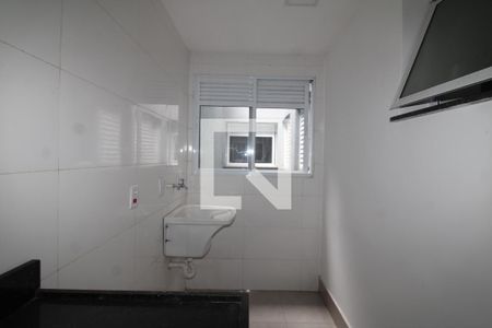 Sala / Cozinha de apartamento à venda com 2 quartos, 37m² em Jardim Paraíso, São Paulo