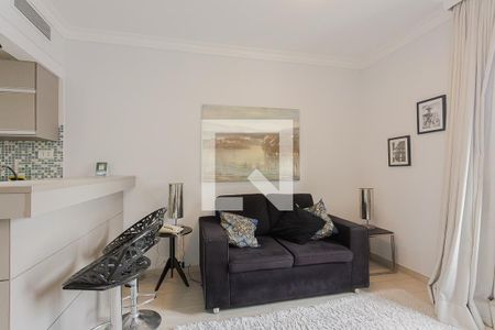 Sala de kitnet/studio para alugar com 1 quarto, 35m² em Jardins, São Paulo