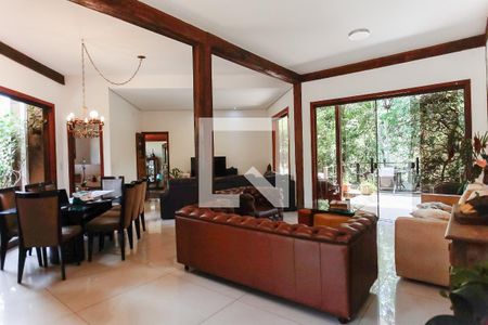 sala de casa de condomínio à venda com 3 quartos, 1200m² em Casa Branca, Brumadinho