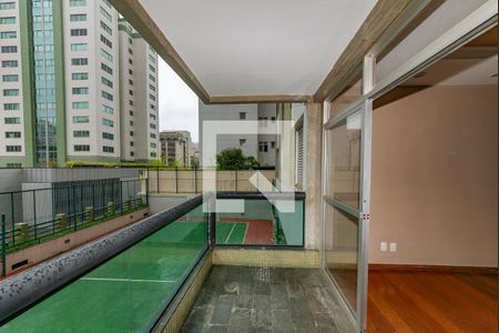 Varanda da Sala de apartamento para alugar com 3 quartos, 90m² em Coracao de Jesus, Belo Horizonte