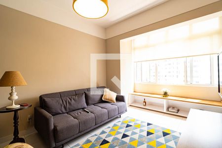 Sala de apartamento à venda com 1 quarto, 72m² em Bela Vista, São Paulo