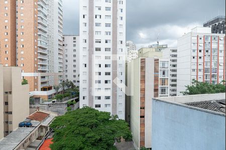 Vista da Sala de apartamento à venda com 1 quarto, 59m² em Jardim Paulista, São Paulo