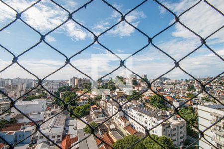 Sala Varanda Vista de apartamento à venda com 3 quartos, 72m² em Praça da Bandeira, Rio de Janeiro