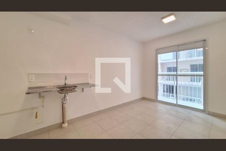 Sala/Cozinha/área de serviço de apartamento para alugar com 2 quartos, 33m² em Bom Retiro, São Paulo